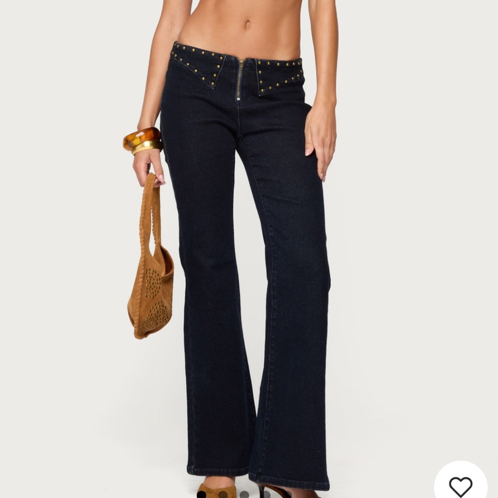 Edikted studded jeans